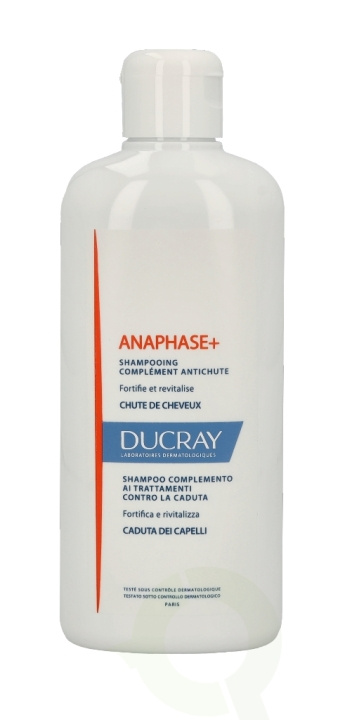 Ducray Anaphase+ Anti-Hairloss Complement Shampoo 400 ml i gruppen HELSE OG SKJØNNHET / Hår & styling / Hårpleie / Sjampo hos TP E-commerce Nordic AB (D37790)