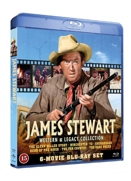 James Stewart Limited Run Gift Box (Blu-ray) i gruppen Elektronikk / Lyd & Bilde / TV og tilbehør / Filmer / Blu-ray hos TP E-commerce Nordic AB (D37805)