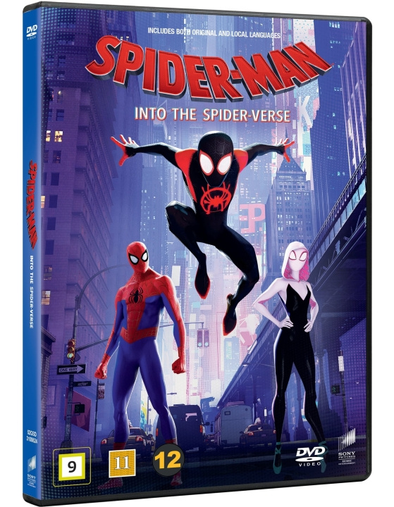 Spider-Man: Into The Spider-Verse Dvd i gruppen Elektronikk / Lyd & Bilde / TV og tilbehør / Filmer / DVD hos TP E-commerce Nordic AB (D37811)