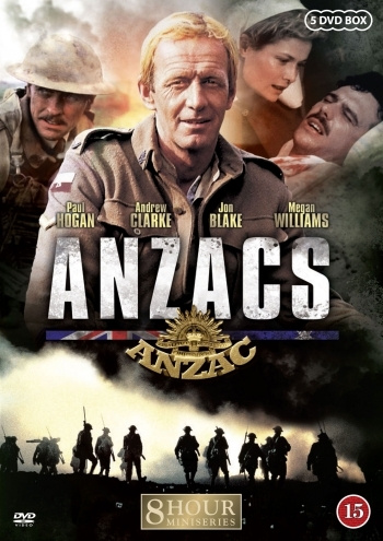 Anzacs - 5DVD Mini-series starring Paul Hogan - A WW1 series must see i gruppen Elektronikk / Lyd & Bilde / TV og tilbehør / Filmer / DVD hos TP E-commerce Nordic AB (D37830)