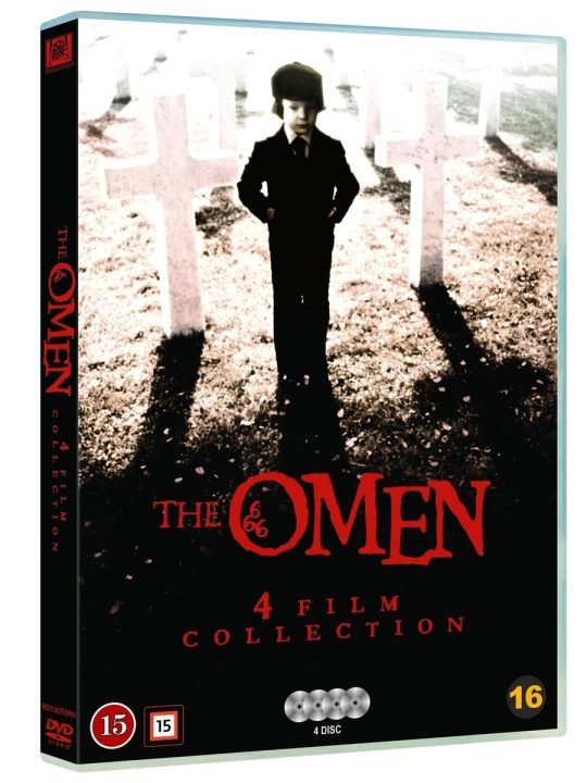Omen, The: 4 Film Collection (4-disc) (DVD) i gruppen Elektronikk / Lyd & Bilde / TV og tilbehør / Filmer / DVD hos TP E-commerce Nordic AB (D37832)