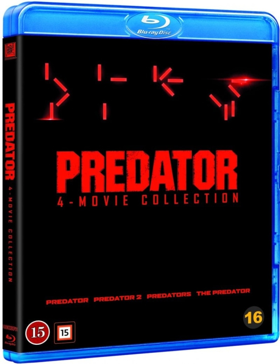 Predator collection 1-4 (Blu-ray) i gruppen Elektronikk / Lyd & Bilde / TV og tilbehør / Filmer / Blu-ray hos TP E-commerce Nordic AB (D37836)