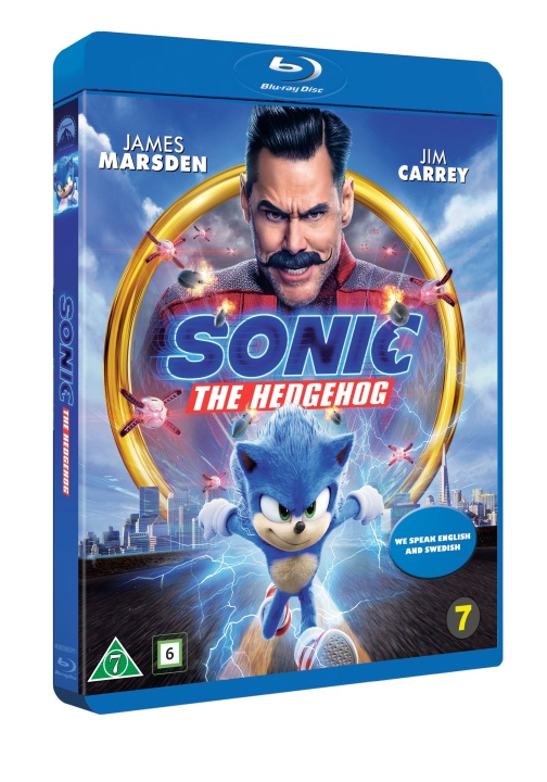 Sonic the Hedgehog (Blu-Ray) i gruppen Elektronikk / Lyd & Bilde / TV og tilbehør / Filmer / Blu-ray hos TP E-commerce Nordic AB (D37845)