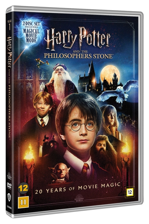 Harry Potter And The Philosophers Stone (DVD) i gruppen Elektronikk / Lyd & Bilde / TV og tilbehør / Filmer / DVD hos TP E-commerce Nordic AB (D37858)