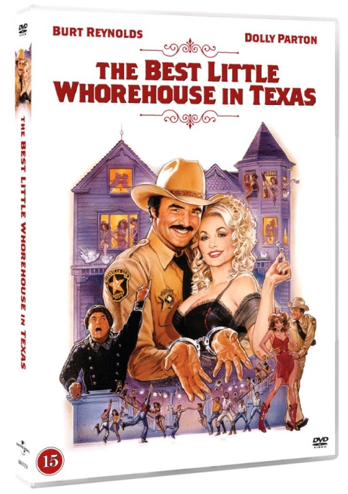 The Best Little Whorehouse In Texas - Burt Reynolds and Dolly Parton (DVD) i gruppen Elektronikk / Lyd & Bilde / TV og tilbehør / Filmer / DVD hos TP E-commerce Nordic AB (D37875)