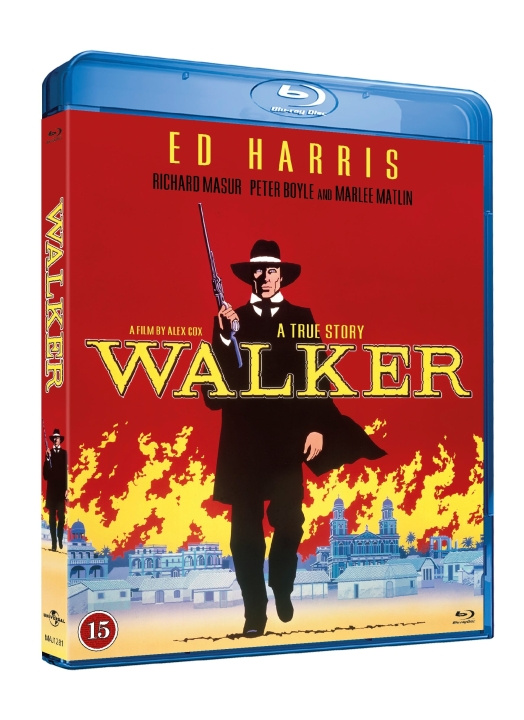 Walker - The amazing story of a real life American soldier of fortune (Ed Harris) (Blu-ray) i gruppen Elektronikk / Lyd & Bilde / TV og tilbehør / Filmer / Blu-ray hos TP E-commerce Nordic AB (D37882)