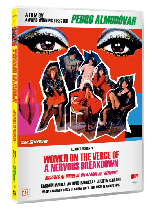 Women On The Verge Of A Nervous Breakdown - (Pedro Almodóvar Movie) (DVD) i gruppen Elektronikk / Lyd & Bilde / TV og tilbehør / Filmer / DVD hos TP E-commerce Nordic AB (D37897)