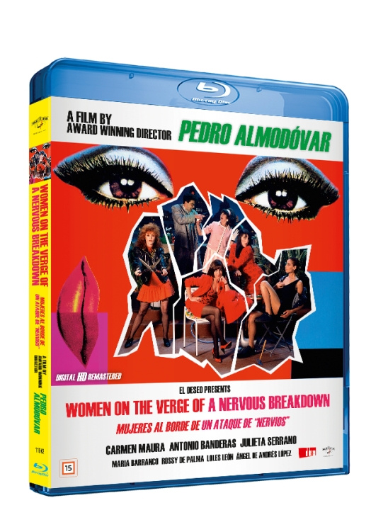 Women On The Verge Of A Nervous Breakdown - (Pedro Almodóvar Movie) (Blu-ray) i gruppen Elektronikk / Lyd & Bilde / TV og tilbehør / Filmer / Blu-ray hos TP E-commerce Nordic AB (D37898)