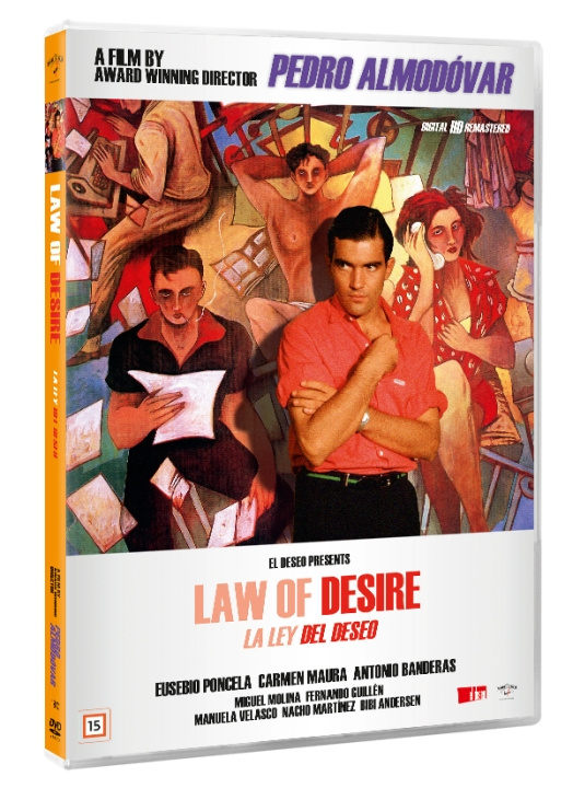 Law Of Desire - A Pedro Almodovar masterpiece movie (DVD) i gruppen Elektronikk / Lyd & Bilde / TV og tilbehør / Filmer / DVD hos TP E-commerce Nordic AB (D37899)