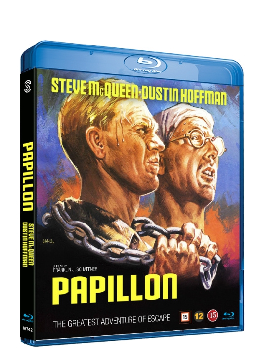 Papillion (Steve Mcqueen and Dustin Hoffman) (Blu-ray) i gruppen Elektronikk / Lyd & Bilde / TV og tilbehør / Filmer / Blu-ray hos TP E-commerce Nordic AB (D37942)