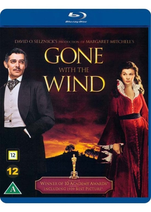 GONE WITH THE WIND (Blu-ray) i gruppen Elektronikk / Lyd & Bilde / TV og tilbehør / Filmer / Blu-ray hos TP E-commerce Nordic AB (D37957)