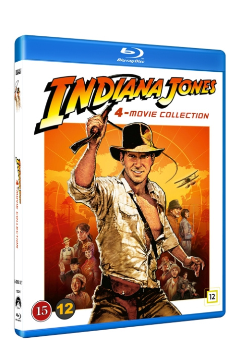 SF Studios INDIANA JONES QUADRILOGY - THE COMPLETE ADVENTURES (1981, 1984, 1989, 2008) (Blu-Ray) i gruppen Elektronikk / Lyd & Bilde / TV og tilbehør / Filmer / Blu-ray hos TP E-commerce Nordic AB (D37986)