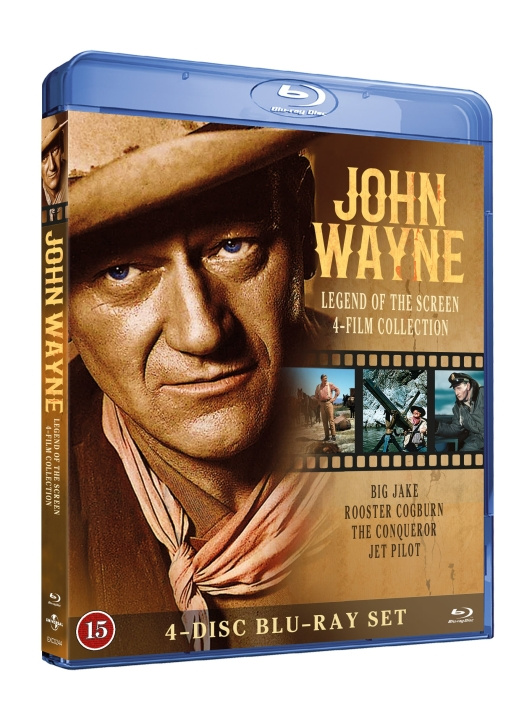 John Wayne Limited Run Gift Box (4 Blu-Ray Box) i gruppen Elektronikk / Lyd & Bilde / TV og tilbehør / Filmer / Blu-ray hos TP E-commerce Nordic AB (D37998)