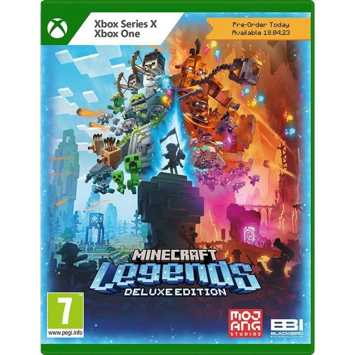 Minecraft Legends (Deluxe Edition) (PL/Multi in Game) (XONE) i gruppen Elektronikk / TV-spill & tilbehør / Xbox One / Spill hos TP E-commerce Nordic AB (D38010)