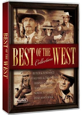 Best of the West (7-disc) - DVD - John Wayne, Terence Hill, Tom Berenger, Paul Newman and many more i gruppen Elektronikk / Lyd & Bilde / TV og tilbehør / Filmer / DVD hos TP E-commerce Nordic AB (D38028)
