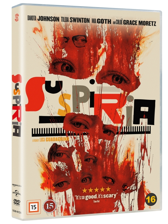 Suspiria (DVD) i gruppen Elektronikk / Lyd & Bilde / TV og tilbehør / Filmer / DVD hos TP E-commerce Nordic AB (D38045)