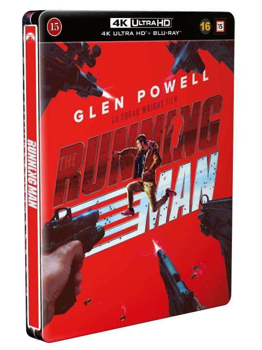 The Running Man - Steelbook 2-disc (4K UHD + BD) i gruppen Elektronikk / Lyd & Bilde / TV og tilbehør / Filmer / Blu-ray hos TP E-commerce Nordic AB (D38105)