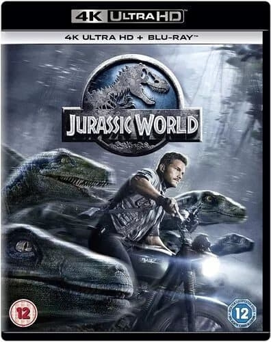 Jurassic World (4K UHD + Blu-Ray) i gruppen Elektronikk / Lyd & Bilde / TV og tilbehør / Filmer / Blu-ray hos TP E-commerce Nordic AB (D38115)