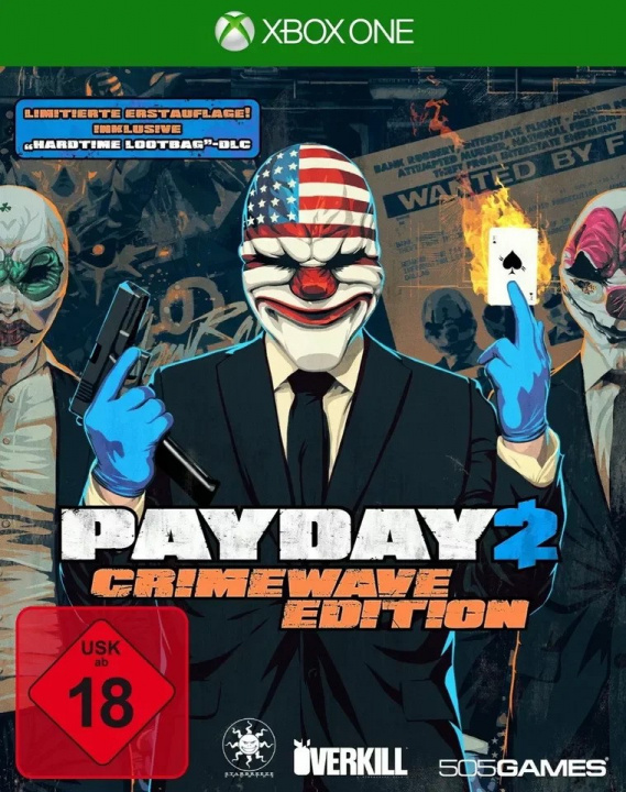 PayDay 2: Crimewave Edition (DE/Multi in Game) (XONE) i gruppen Elektronikk / TV-spill & tilbehør / Xbox One / Spill hos TP E-commerce Nordic AB (D38143)
