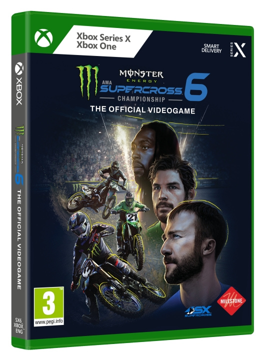 Monster Energy Supercross – The Official Videogame 6 (FR/Multi in Game) (XONE) i gruppen Elektronikk / TV-spill & tilbehør / Xbox One / Spill hos TP E-commerce Nordic AB (D38145)