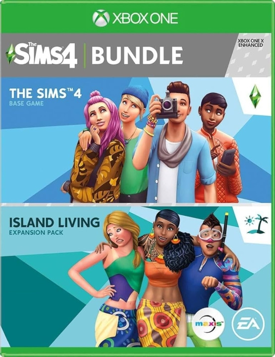 The Sims 4 and Island Living Bundle (Import) (XONE) i gruppen Elektronikk / TV-spill & tilbehør / Xbox One / Spill hos TP E-commerce Nordic AB (D38160)