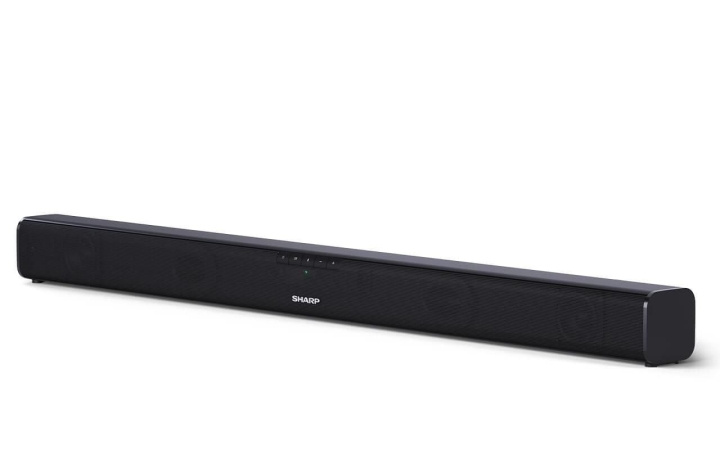 Sharp 2.0 Slim Soundbar HT-SB110 Svart i gruppen Elektronikk / Lyd & Bilde / Hjemmekino, HiFi og bærbar / Soundbars hos TP E-commerce Nordic AB (D38235)