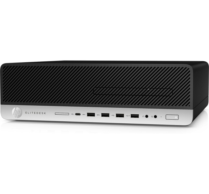 T1A HP EliteDesk 800 G4 Refurbished i5-8500 8 GB 256 GB Win10 Pro SFF-PC Svart, Sølv i gruppen Datautstyr / Dataskjerm hos TP E-commerce Nordic AB (D38380)