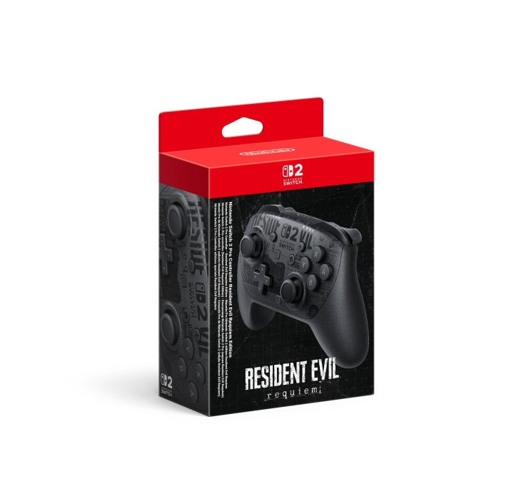 Nintendo Switch 2 Pro-kontroller Resident Evil i gruppen Elektronikk / TV-spill & tilbehør / Nintendo Switch 2 / Tilbehør hos TP E-commerce Nordic AB (D38385)