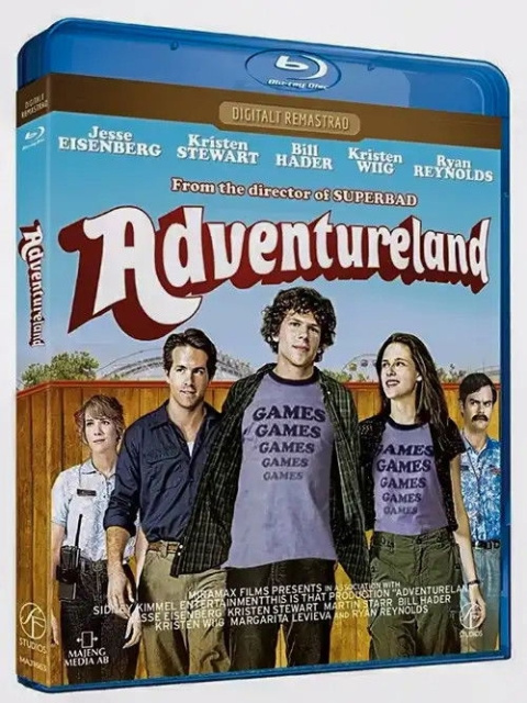Adventureland - DIGITALT REMASTRAD BLU RAY i gruppen Elektronikk / Lyd & Bilde / TV og tilbehør / Filmer / Blu-ray hos TP E-commerce Nordic AB (D38408)