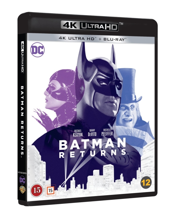 BATMAN Returns (4K UHD + BD) i gruppen Elektronikk / Lyd & Bilde / TV og tilbehør / Filmer / Blu-ray hos TP E-commerce Nordic AB (D38418)