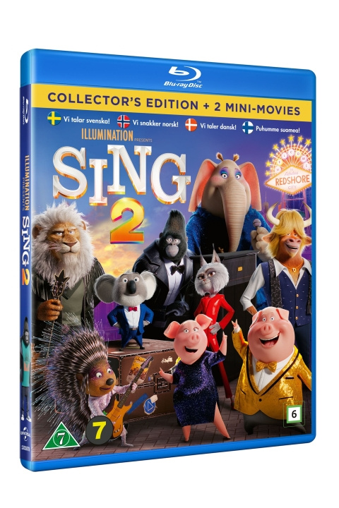 SING 2 (Blu-ray) i gruppen Elektronikk / Lyd & Bilde / TV og tilbehør / Filmer / Blu-ray hos TP E-commerce Nordic AB (D38425)