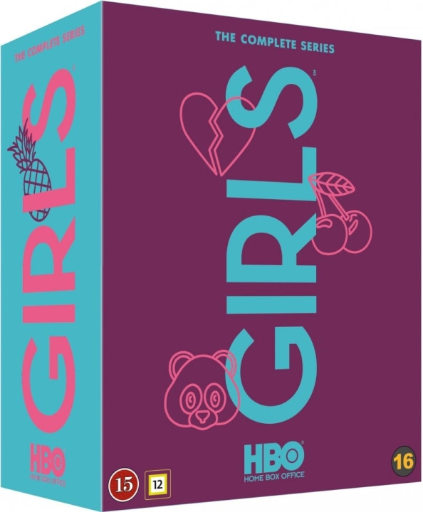 Girls: The Complete Series - DVD i gruppen Elektronikk / Lyd & Bilde / TV og tilbehør / Filmer / DVD hos TP E-commerce Nordic AB (D38450)