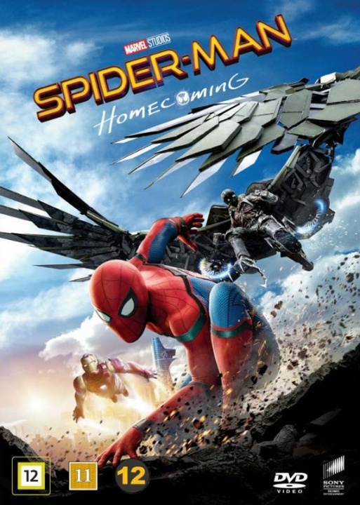 Spider-Man: Homecoming - DVD i gruppen Elektronikk / Lyd & Bilde / TV og tilbehør / Filmer / DVD hos TP E-commerce Nordic AB (D38453)