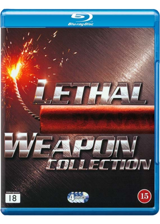 Lethal Weapon Collection (Blu-Ray) i gruppen Elektronikk / Lyd & Bilde / TV og tilbehør / Filmer / Blu-ray hos TP E-commerce Nordic AB (D38456)