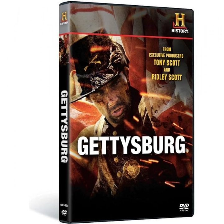 Gettysburg (History Channel) From Executive producers Tony and Ridley Scott (DVD) i gruppen Elektronikk / Lyd & Bilde / TV og tilbehør / Filmer / DVD hos TP E-commerce Nordic AB (D38462)