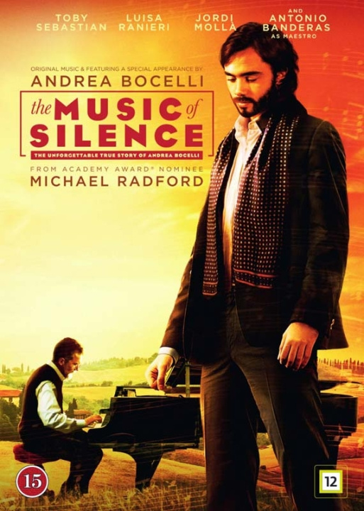 MUSIC OF SILENCE THE - La musica del silenzio (DVD) i gruppen Elektronikk / Lyd & Bilde / TV og tilbehør / Filmer / DVD hos TP E-commerce Nordic AB (D38483)