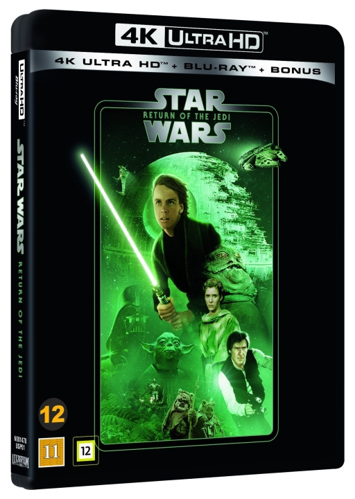 Star Wars : Episode 6 - RETURN OF THE JEDI - 3-disc (4K UHD + BD) i gruppen Elektronikk / Lyd & Bilde / TV og tilbehør / Filmer / Blu-ray hos TP E-commerce Nordic AB (D38489)