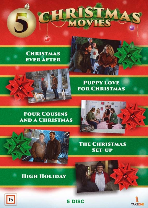 5 CHRISTMAS MOVIES - (5 DVD BOX SET OF ROMANTIC CHRISTMAS MOVIES) i gruppen Elektronikk / Lyd & Bilde / TV og tilbehør / Filmer / DVD hos TP E-commerce Nordic AB (D38523)