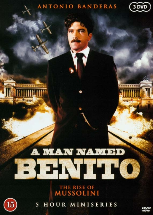 A MAN NAMED BENITO - The Rise and fall of Benito Mussolini (3 DVD miniseries) i gruppen Elektronikk / Lyd & Bilde / TV og tilbehør / Filmer / DVD hos TP E-commerce Nordic AB (D38531)