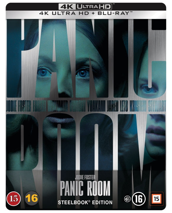 PANIC ROOM STEELBOOK (Blu-ray) i gruppen Elektronikk / Lyd & Bilde / TV og tilbehør / Filmer / Blu-ray hos TP E-commerce Nordic AB (D38578)