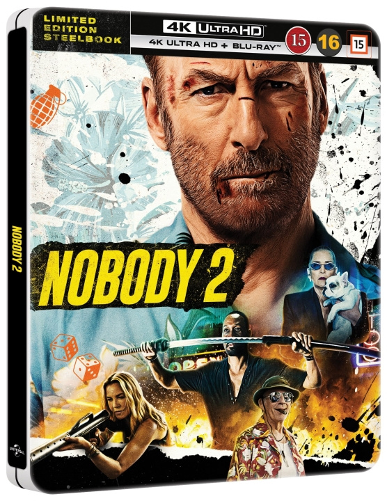 Nobody 2 Steelbook (Blu-Ray) i gruppen Elektronikk / Lyd & Bilde / TV og tilbehør / Filmer / Blu-ray hos TP E-commerce Nordic AB (D38661)