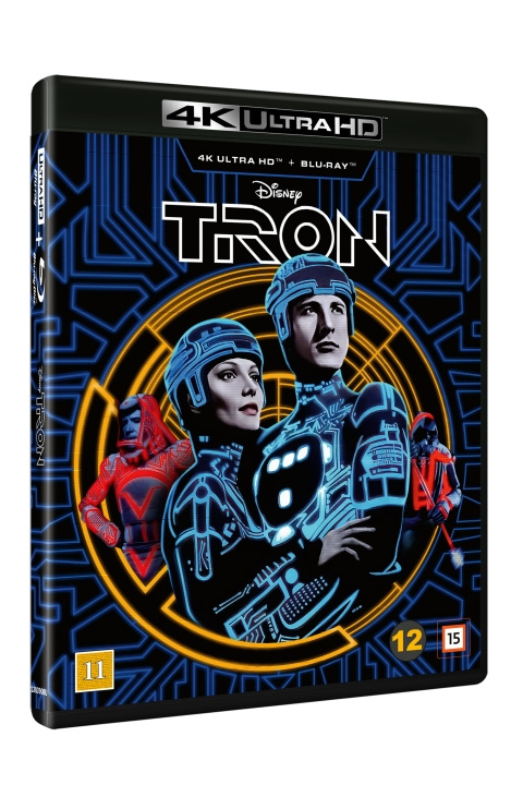 Tron (1982) - 2-disc (BD + 4K UHD) i gruppen Elektronikk / Lyd & Bilde / TV og tilbehør / Filmer / Blu-ray hos TP E-commerce Nordic AB (D38670)