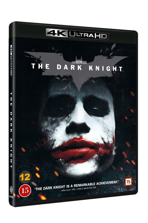 The Dark Knight (BD + 4K) i gruppen Elektronikk / Lyd & Bilde / TV og tilbehør / Filmer / Blu-ray hos TP E-commerce Nordic AB (D38675)