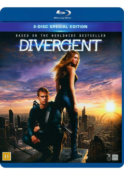 Divergent (Blu-Ray) i gruppen Elektronikk / Lyd & Bilde / TV og tilbehør / Filmer / Blu-ray hos TP E-commerce Nordic AB (D38702)