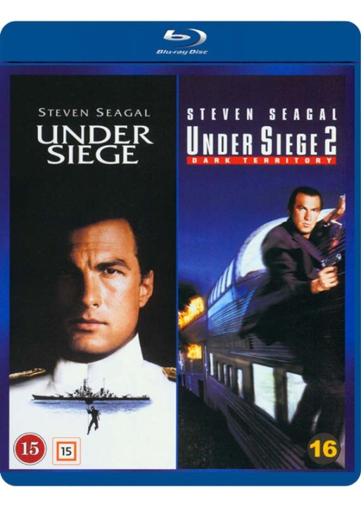 Under Siege / Under Siege 2 (Blu-Ray) i gruppen Elektronikk / Lyd & Bilde / TV og tilbehør / Filmer / Blu-ray hos TP E-commerce Nordic AB (D38706)