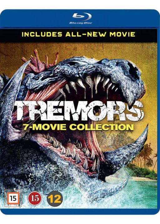 Tremors / 7-movie collection (7 Blu-ray) i gruppen Elektronikk / Lyd & Bilde / TV og tilbehør / Filmer / Blu-ray hos TP E-commerce Nordic AB (D38721)