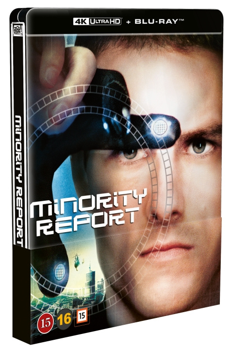 Minority Report - Steelbook (BD + 4K UHD) i gruppen Elektronikk / Lyd & Bilde / TV og tilbehør / Filmer / Blu-ray hos TP E-commerce Nordic AB (D38722)
