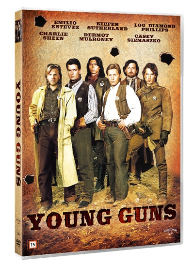YOUNG GUNS (DVD) i gruppen Elektronikk / Lyd & Bilde / TV og tilbehør / Filmer / DVD hos TP E-commerce Nordic AB (D38777)