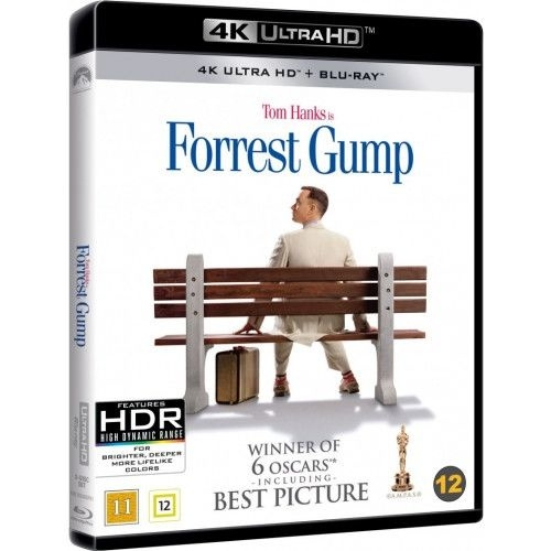Forrest Gump (4K Blu-Ray) i gruppen Elektronikk / Lyd & Bilde / TV og tilbehør / Filmer / Blu-ray hos TP E-commerce Nordic AB (D38783)