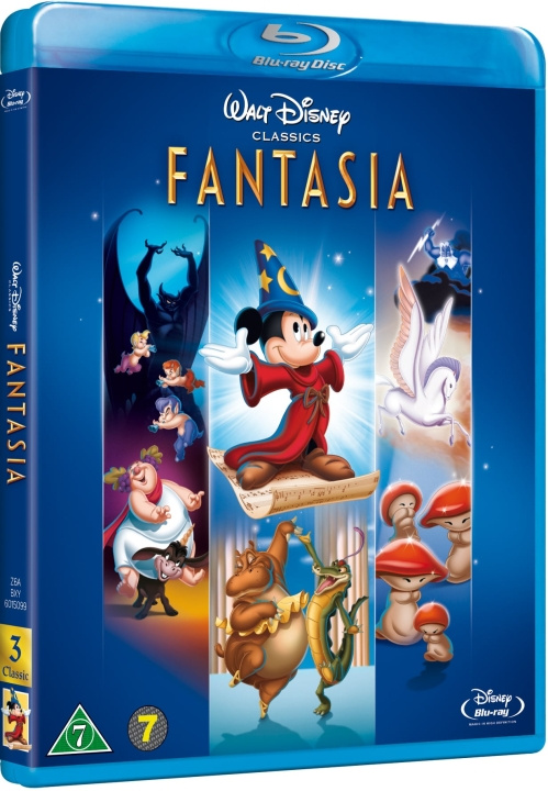 Disney s Fantasia (Blu-Ray) i gruppen Elektronikk / Lyd & Bilde / TV og tilbehør / Filmer / Blu-ray hos TP E-commerce Nordic AB (D38796)